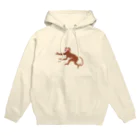 ジルトチッチのデザインボックスのモンキーパンチ　No.52　お洒落なサルのキャラクターグッズ Hoodie