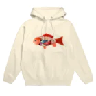 水島ひねの解剖錦鯉 Hoodie