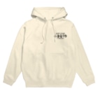 GUEST HOUSE 40010の40010パーカーモノクロ Hoodie