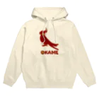 レコードの巣のオカメインコアップリケ Hoodie