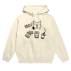 コンコンスタジオの意志の強いブタ Hoodie