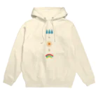 Hugki!!の【Rainbow】（背景無し） Hoodie