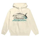 𝕚𝕣𝕠𝕤𝕒𝕤𝕙𝕚のgoldstriped(yellowtail) amberjack Hoodie