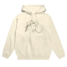 ウキグサ書店・雑貨部のねずみちゃん Hoodie