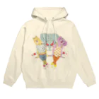 かめ野むし子の仲良しトリオ Hoodie