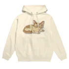 ザ・ワタナバッフルのワタニャベ ネコ Hoodie