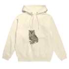 ほーのふくろう29 アメリカワシミミズク(カラー) Hoodie