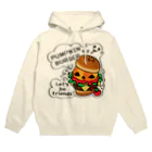 イラスト MONYAAT のGz かぼちゃバーガーA Hoodie