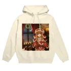 Atelier_Reiyaの雪降る聖夜に　【2019年クリスマス展イラスト】 Hoodie