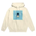 T.I.E STOREのRuさんの水色背景 Hoodie