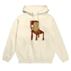 お豆腐サイボーグのお店のクマのぬいぐるみ Hoodie