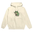 Kurumiのfrog & skull Hoodie