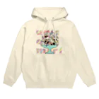 ちーのお店のユニコーン盛りパステル Hoodie