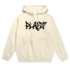 PLASTのStreet base logo パーカー