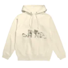 ほっかむねこ屋（アトリエほっかむ）の子牛とあるけば Hoodie