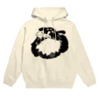 すあだショップのわんたんマシーン(モノクロ) Hoodie