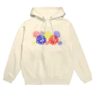 🐸かえるさんと仲間たち🐸のHAPPY花丸 Hoodie