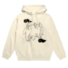 ドラネコ商会の帝江（渾沌）モノトーン Hoodie