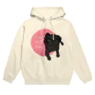 Ayumi HIdakaのPUGPUGPUG 黒パグ✖️ピンク Hoodie