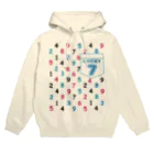 キッズモード某の数字柄 Hoodie