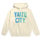 JIMOTOE Wear Local Japanの焼津市 YAIZU CITY ロゴブルー Hoodie