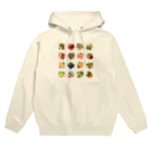 カワウソとフルーツの【forseasons】フルーツ盛り合わせ Hoodie