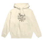 シーラカンス屋さん　　　　　　　　　　　suzuri店のゆる〜いサケ Hoodie