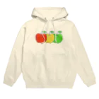 ハナのお店のりんご三兄弟 Hoodie