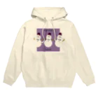 Hinaのまるくて かわいい purple Hoodie