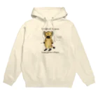 有限会社サイエンスファクトリーの強くて可愛いブチハイエナのラフィンちゃん Hoodie