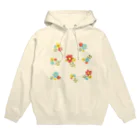 イラストレーター　タチバナ＊ミーのフラワー Hoodie