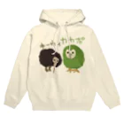 いきものや　のの（別館）のキーウィとカカポ Hoodie