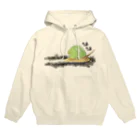 くいなの母のあおみおかたにし Hoodie