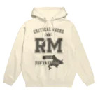 レゲエくんショップのCRITICAL AGERS RM（グレーロゴ） Hoodie