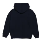 Feather stick-フェザースティック-のFeather stick　文字ロゴ　1段 Hoodie:back
