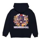 neuneunet.shopのneuneuhalloween! パーカーの裏面