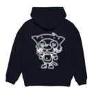 にゃんすでやんす。のにゃんすでやんす。惚れたでやんすパーカー Hoodie:back