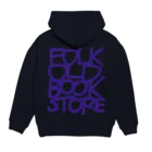 FOLK old book storeのFOLK old book store Hoodie:back