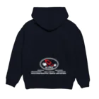 e↑LOGICのe-manパーカー Hoodie:back