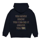 toironote ノ ミセのtoironote-try Hoodie:back