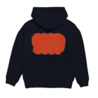 Parallel Imaginary Gift ShopのLife is Hell（Orange） Hoodie:back