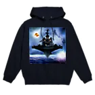 星空愛好会「ドリームペガサス」の宇宙戦艦パトシップ Hoodie