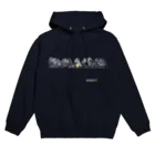 ビールとアート TM-3 Designの名画 × BEER（最後の晩餐）白線画*文字あり前プリントver. Hoodie