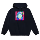 まめお商店のピンク女子 Hoodie