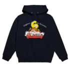 Mintoキャラクターストアのうさぎゅーん！6周年記念グッズ (文字白) Hoodie