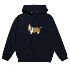 ゆいたっく／犬イラストのバセット・ハウンド Hoodie