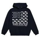 ハワイスタイルクラブのSTARS AND NALU  WHT LOGO Hoodie