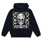 かるるんショップの骸骨紳士シリーズ　微笑 Hoodie