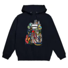 鈴智の句読点　心臓デザイン　色付き2 Hoodie