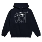 メルちゃんショッピングのうしのパーカー　黒対応 Hoodie